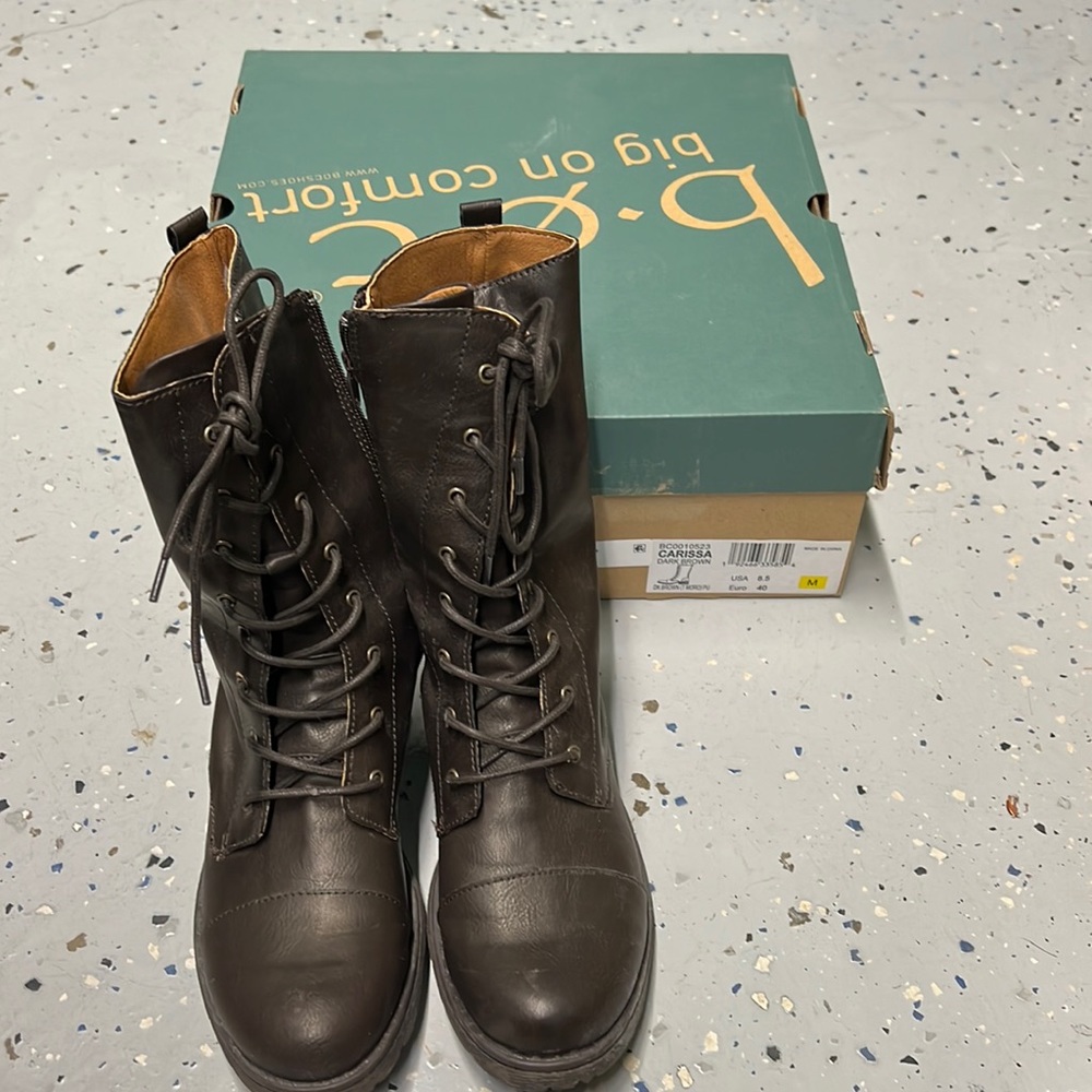 b.o.c Carissa Women’s Boots Size 8.5 Brown
